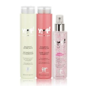 Yuup!® Glanz-& Pflegeset für dunkles Fell