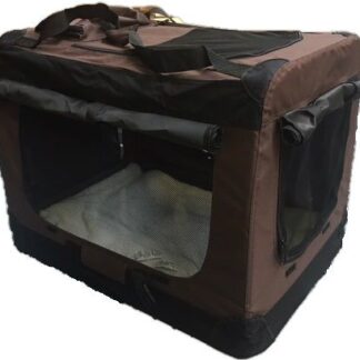 Topmast Premium Hundetransportbox - Braun