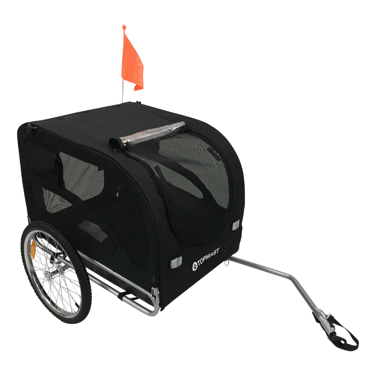 Topmast Hundefahrradanhänger Original – Bild 15
