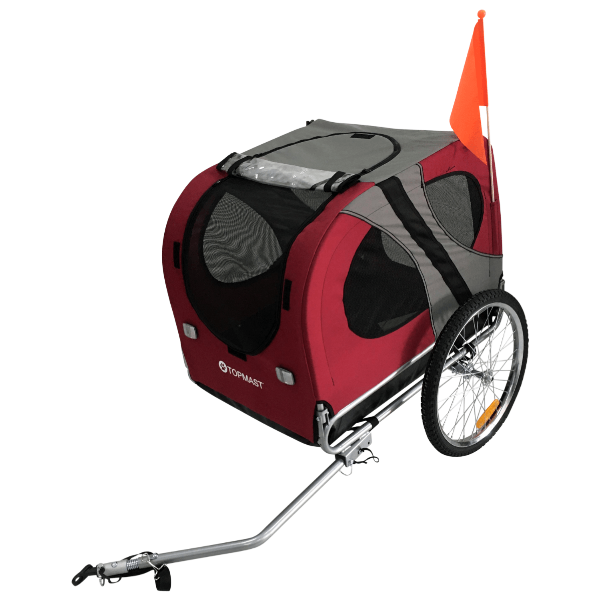 Topmast Hundefahrradanhänger Original – Bild 2
