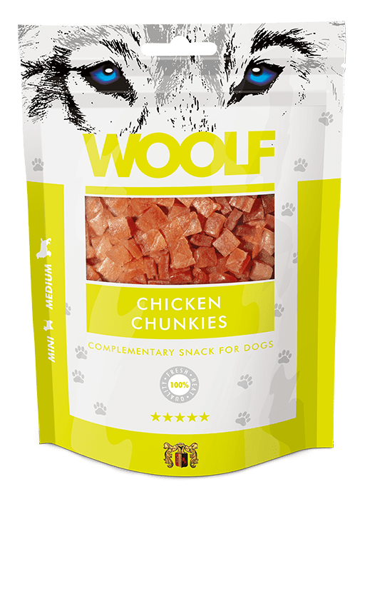 WOOLF® Hühner-Würfel - 100 g – Bild 4
