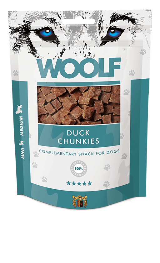 WOOLF® Enten-Würfel - 100 g – Bild 4
