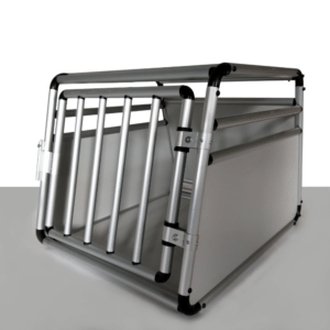 Topmast Autokäfig Hundetransportbox aus Aluminium & MDF – Sicheres Reisen für Ihren Hund